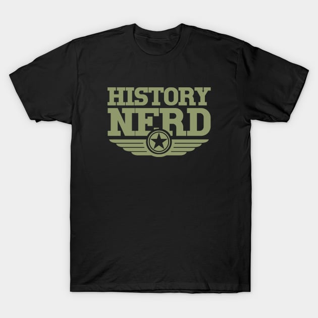 WW2 History Nerd T-Shirt by Distant War